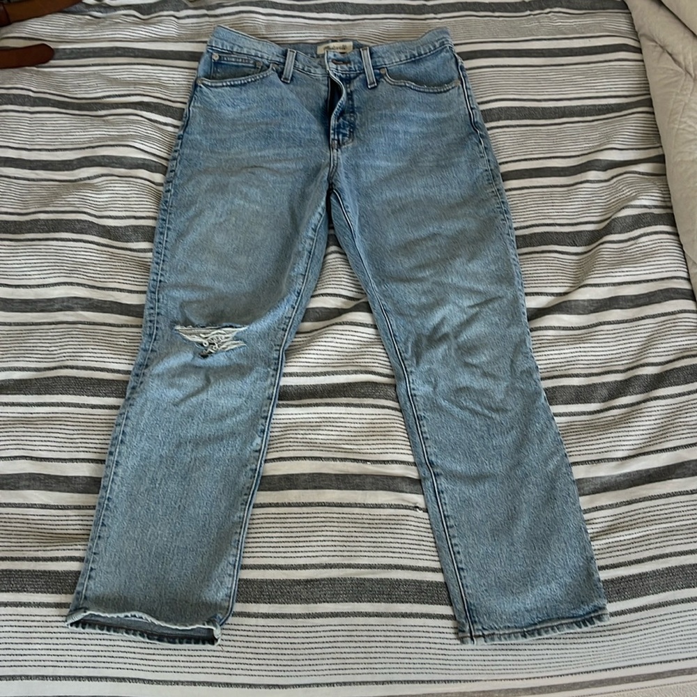 Madewell The Perfect Vintage Crop Jean Size 29